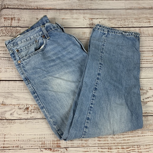 Levi Strauss “505” Straight leg blue jeans size 40 - Picture 5 of 15